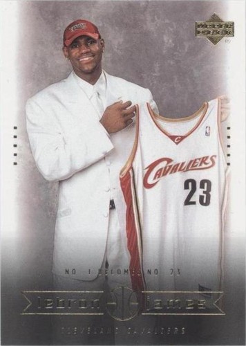 upper deck rookie exclusive lebron james